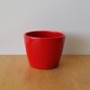 Indoor plants houseplant sale Interiorplants plant gifts Mississauga Toronto Etobicoke Brampton Burlington Hamilton Oakville Ontario Richmond Hill North York GTA Decorative ceramic containers for indoor plants Ceramic decorative pot for houseplants red